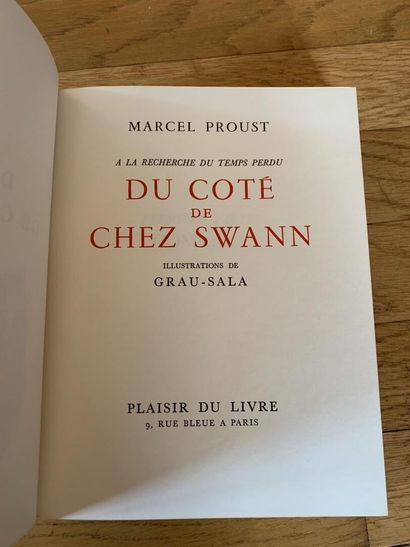 null Marcel PROUST, A la recherche du temps perdu, Plaisir du livre, Paris.
Illustrations...