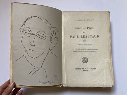 null LEAUTAUD (Paul), Selected pages of Paul Léautaud by André Rouveyre. With an...