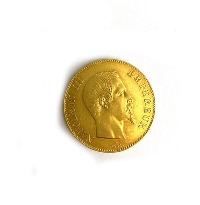 null Pièce de 100 frances Napoléon en or 
32,27 g 

FRAIS : 14,28% TTC 