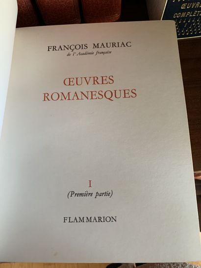 null Ensemble d'ouvrages dont :
-	François MAURIAC, Du côté de chez Proust
-	PONSARD,...