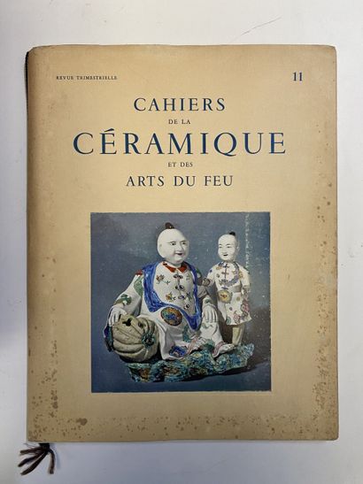 null CAHIERS DE LA CERAMIQUE, du VERRE et des ARTS DU FEU. 
Quarterly magazine, Volumes...