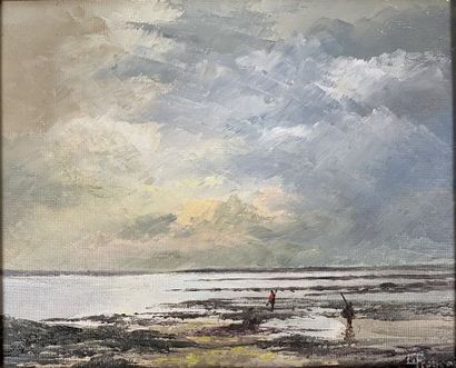 null Yann LEFRANÇOIS (1944)
Roundabout; Fishing; Low tide at Lescout, The hidden...