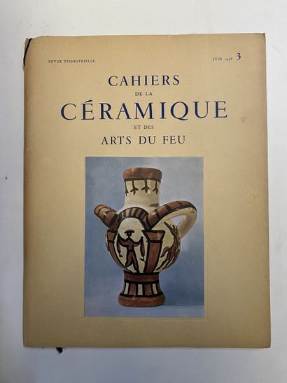 null CAHIERS DE LA CERAMIQUE, du VERRE et des ARTS DU FEU. 
Quarterly magazine, Volumes...