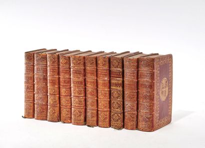 null Pierre CORNEILLE. Le Théâtre Amsterdam, L'Honoré et Chatelain, 1723. 5 volumes...