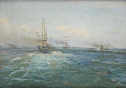 null Alexis de HANZEN (Odessa 1876 - Dubrovnic 1937)
"The Diplomatic Cruise of Tsar...