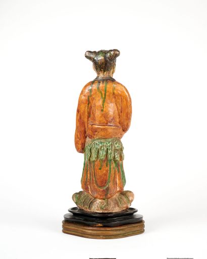 null CHINA - MING Dynasty (1368 - 1644)
Statuette of the immortal Han Xiangzi in...