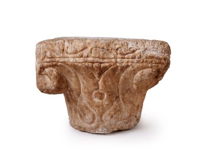 null Rare Abbasid alabaster capital, Abbasid Syria, Raqqa, 8th-9th century
Architectural...