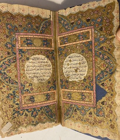 null Small Qur'an, Ottoman Turkey, signed Mustafa al-Shukri and dated 1252H./ 1836-37
Beautiful...