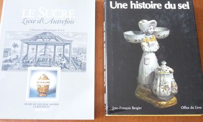 null UNE HISTOIRE DU SEL. 
Jean François BERGIER. Office du livre. 

LE SUCRE. LUXE...