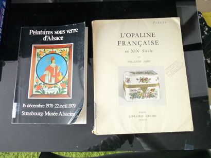 null L'OPALINE FRANCAISE AU XIXe SIECLE. Yolande AMIC. Librairie Gründ. 1952.

PEINTURES...