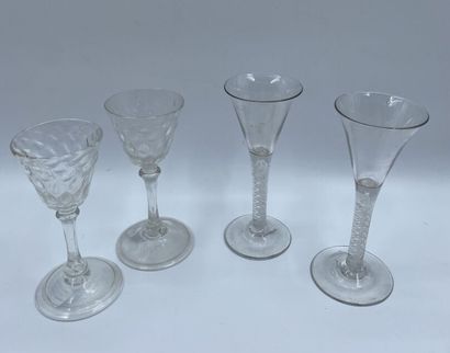 null Important set of glassware including vases, cups, ashtrays, carafes, stemware,...