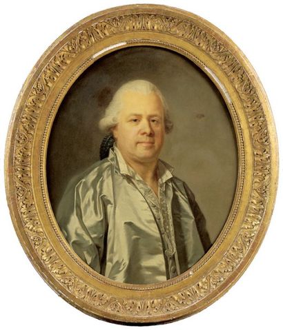 Joseph Siffred DUPLESSIS (1725-1802) Attribué à Portrait de Guillaume Lainé Toile...