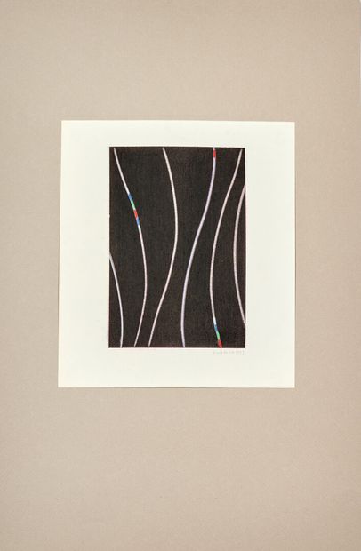 null Haruhiko SUNAGAWA (1946 - 2022)
Sans titre, 1979
Pastel et acrylique sur papier,...
