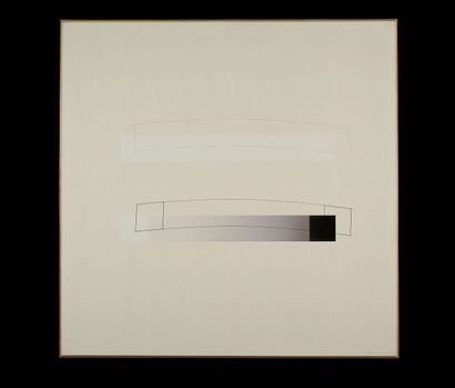null Haruhiko SUNAGAWA (1946 - 2022)
Projection, 1984
Acrylic on canvas, signed and...