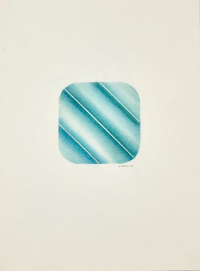 null Haruhiko SUNAGAWA (1946 - 2022)
Sans titre, 1975
Pastel et crayon sur papier,...