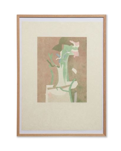 null André BEAUDIN (1895-1979) 
Compositions cubistes
Trois lithographies, signées...
