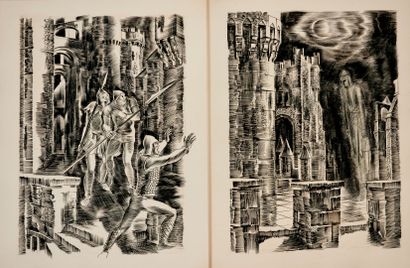 null William SHAKESPEARE. Hamlet. 

Paris, Les Bibliophiles Franco-Suisses, 1947.

In-4,...
