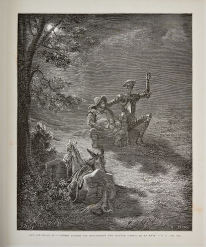 null Miguel de CERVANTES SAAVEDRA. L'Ingénieux hidalgo Don Quichotte de la Manche..

Paris,...