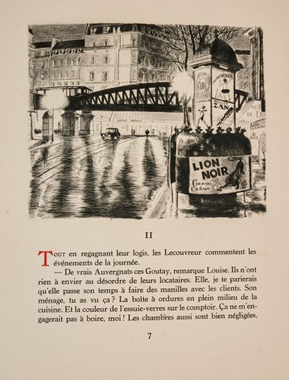 null Eugène DABIT. L'Hôtel du Nord. 

S.l. (Paris), Les Amis du Livre Moderne, 1939-1944.
...