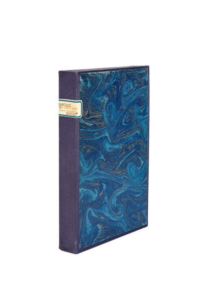 null THE SONG OF SONGS. 

Paris, Schmied, 1925. In-8, leaves, folder and slipcase.

Monod...