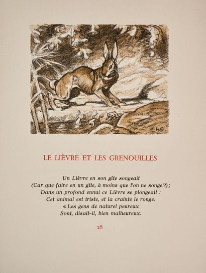 null Jean de LA FONTAINE. Fables choisies.
 
Paris, Le Livre Contemporain, 1944....