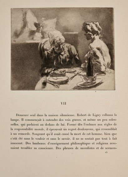 null Anatole FRANCE. Histoire comique. 

Paris, Calmann-Levy, 1905. In-4, basane...