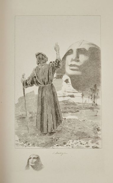 null Anatole FRANCE. Thaïs. Paris, Collection des Dix, 1900. 

Petit in-4, veau marron...