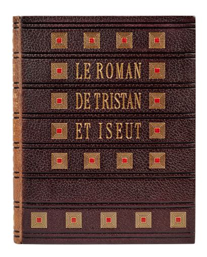 null THE NOVEL OF TRISTAN AND ISEULT... 

Paris, Piazza, 1900. In-4, plum morocco,...