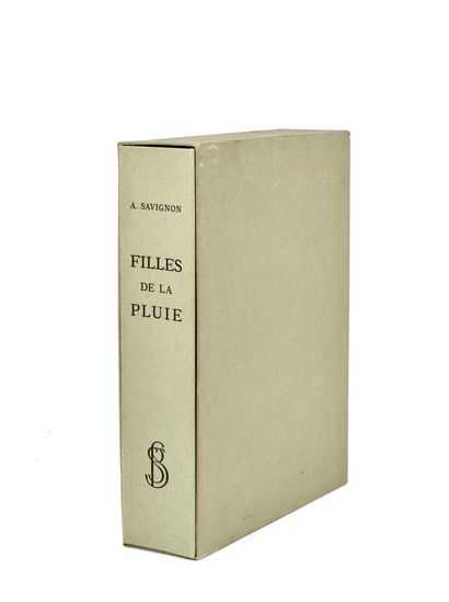 null André SAVIGNON. Filles de la pluie. 

Paris, Bibliophiles Franco-Suisses, 1952....
