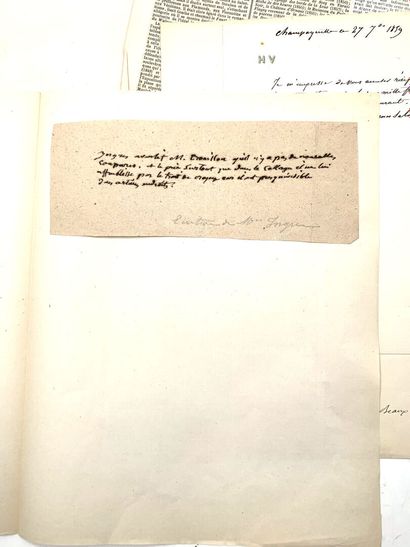 null BEAUX-ARTS - PEINTRES & SCULPTEURS.
5 documents.
 
BARTHOLDI Frédéric Auguste...
