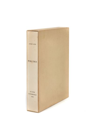 null André GIDE. Paludes. 

Paris, Le Livre Contemporain, 1954. In-4, en feuilles,...