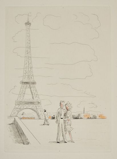 null Alfred FABRE-LUCE. Paris 1947. Paris, Les Amis du livre moderne, 1950. 

In-4,...
