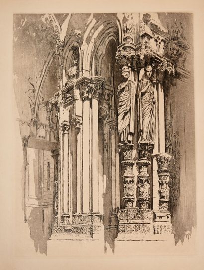 null Louis GILLET. La Cathédrale de Chartres. 

Paris, L'auteur, Collection des Merveilles...