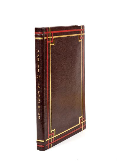 null Jean de LA FONTAINE. Quelques fables. 

Dijon, Les Cent Bibliophiles,1927.

In-4,...