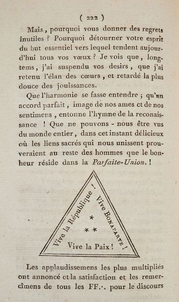 null [ABRAHAM (Antoine-Firmin)]. Miroir de la vérité, dédié à tous les Maçons. À...