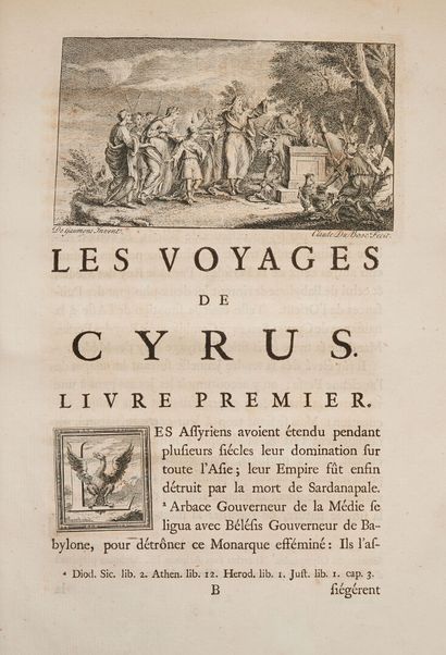 null RAMSAY (Andrew Michael). Les Voyages de Cyrus. À Londres, chez Jaques Bettenham,...