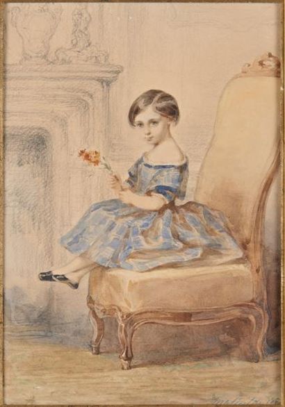 Mathilde LetiziaWilhelmine BONAPARTE dite Princesse MATHILDE (Triste 1820-Paris 1904)...