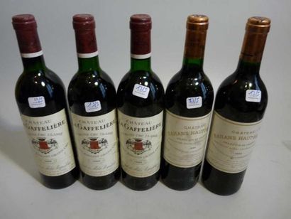 null 3 Bouteilles de Château La Gaffelière - Saint Emilion 1986/ 2 bouteilles de...