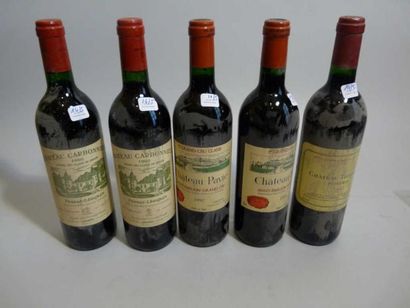 null 2 Bouteilles de Château Pavie -Saint Emilion 1992 / 2 bouteilles de Chateau...