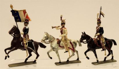 null 1Er Empire: 3 cavaliers des Lanciers