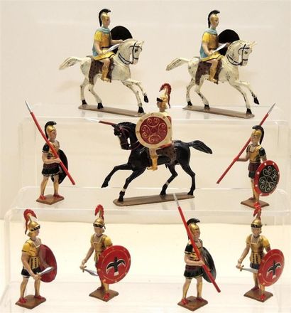 null Antiquité: Les GRECS: Cavaliers et Fantassins (9 p.)