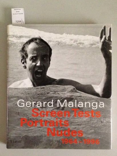 null Gérard MALANGA
 "Screen tests portraits nudes 1964-1996", Edité par Patrick...