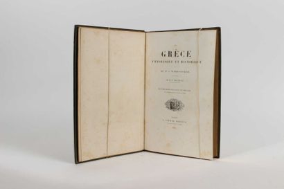 WORDWORTH, C. La Grèce Pittoresque L. Curmer, Paris 1841. In-'; chagrin vert; jeu...