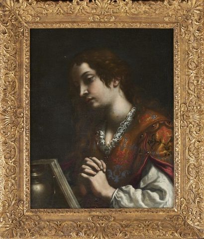 Francesco CURRADI (Florence 1570 - 1661) Marie Madeleine
Toile 62,5 x 50 cm
PROVENANCE:
Vente...