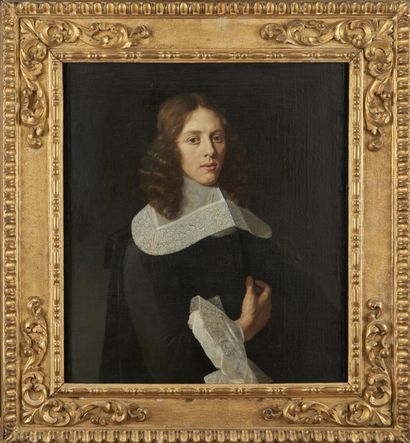 ECOLE HOLLANDAISE DU XVIIème SIECLE Portrait d'homme
Toile
75 x 66 cm
Daté en haut...