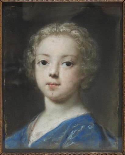 Attribué à Rosalba CARRIERA (1675 - 1757) Portrait d'un jeune garçon
Pastel 30,5...