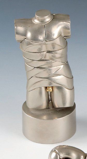Miguel BERROCAL (1933-2006) Mini-David, 1969. Sculpture démontable composée de 22...