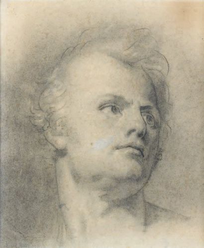 Attribué à Antoine Jean Baron GROS (Paris 1771 - Meudon 1835) Portrait d'un comédien...