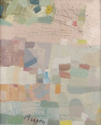 Camille BRYEN (1907-1977) Sans titre. Huile sur toile signée en bas à gauche. 61...