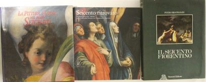 null Ensemble de trois ouvrages : - Catalogue de l'exposition « La Pittura a Lucca...